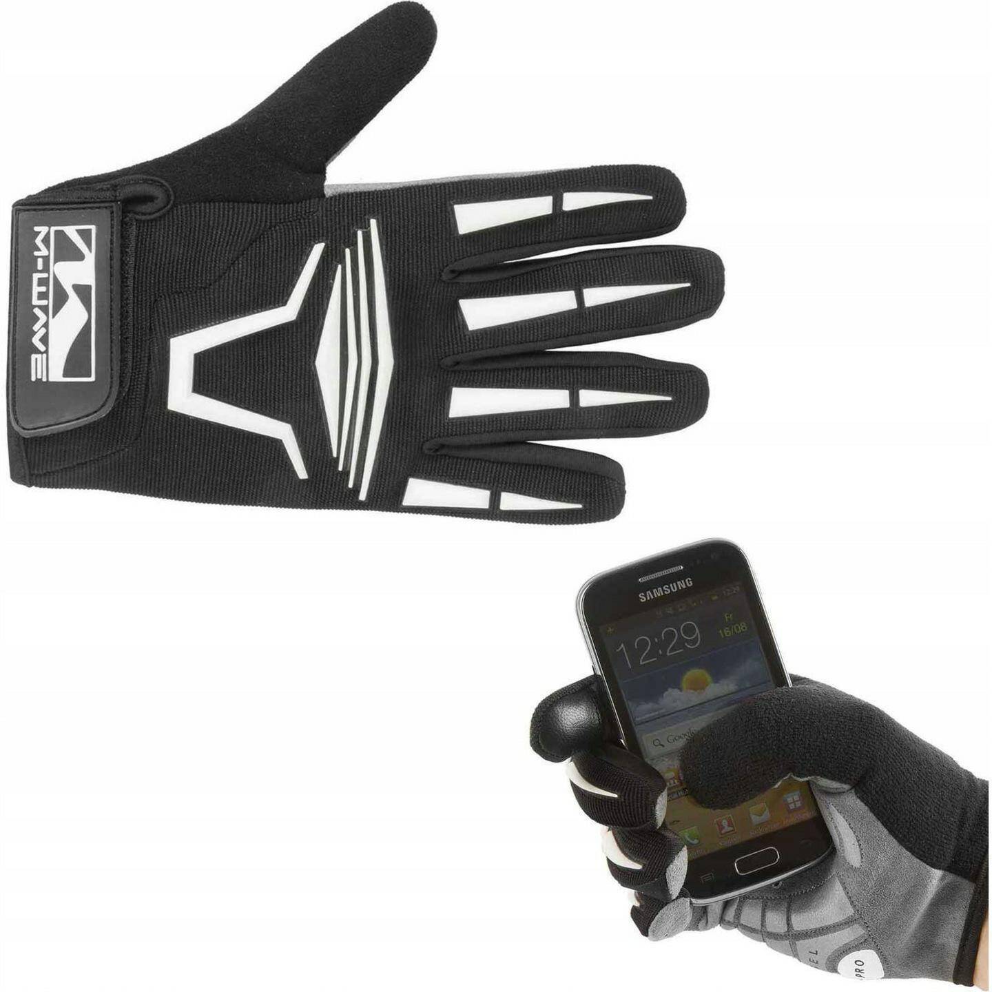 Rękawiczki M-Wave Protect Gel M czarne