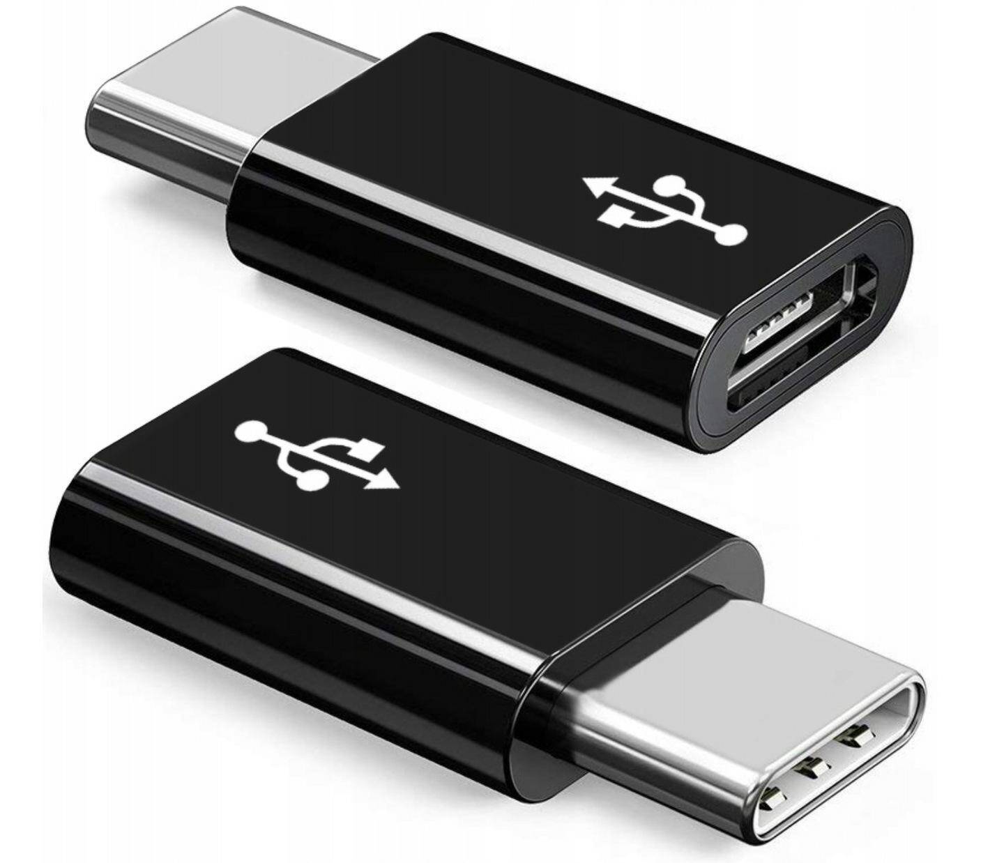 Adapter Micro USB do USB-C przejściówka (Zdjęcie 1)