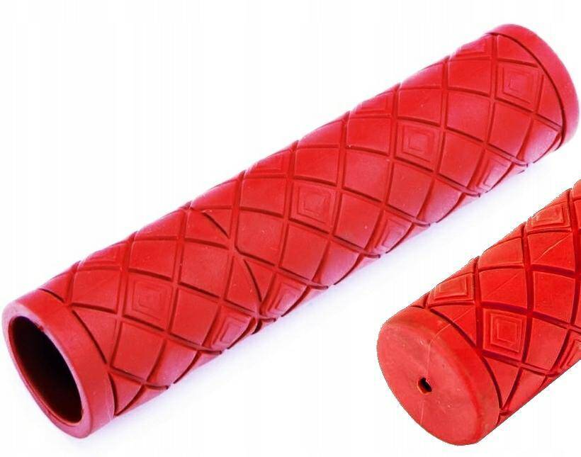 Chwyty gumowe Karo 120mm czerwone (Zdjęcie 1)