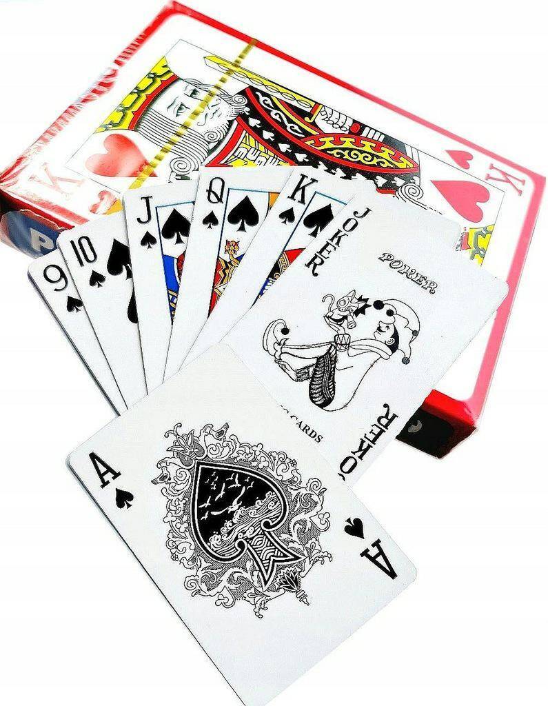 Karty do gry 1 talia klasyczna poker