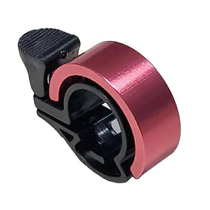 Dzwonek rowerowy ring 22,2mm alu różowy
