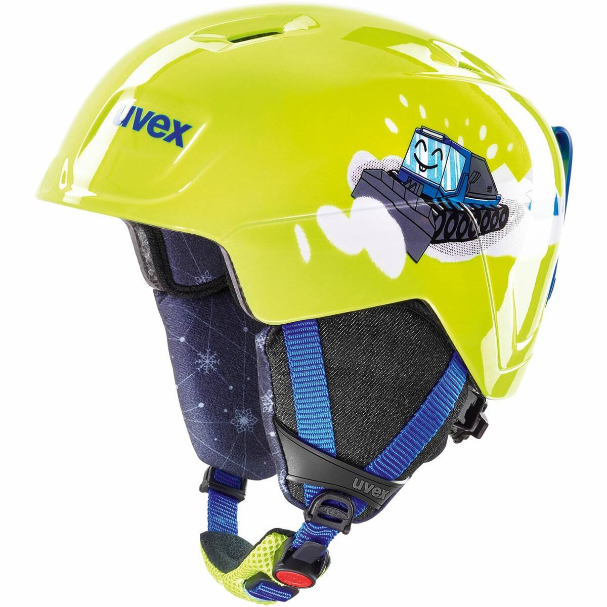 Kask Uvex Manic 46-50cm limonkowy