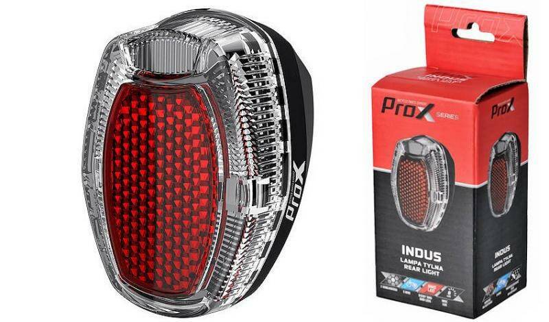 Lampka ProX Indus tył LED E-bike 8 LUX
