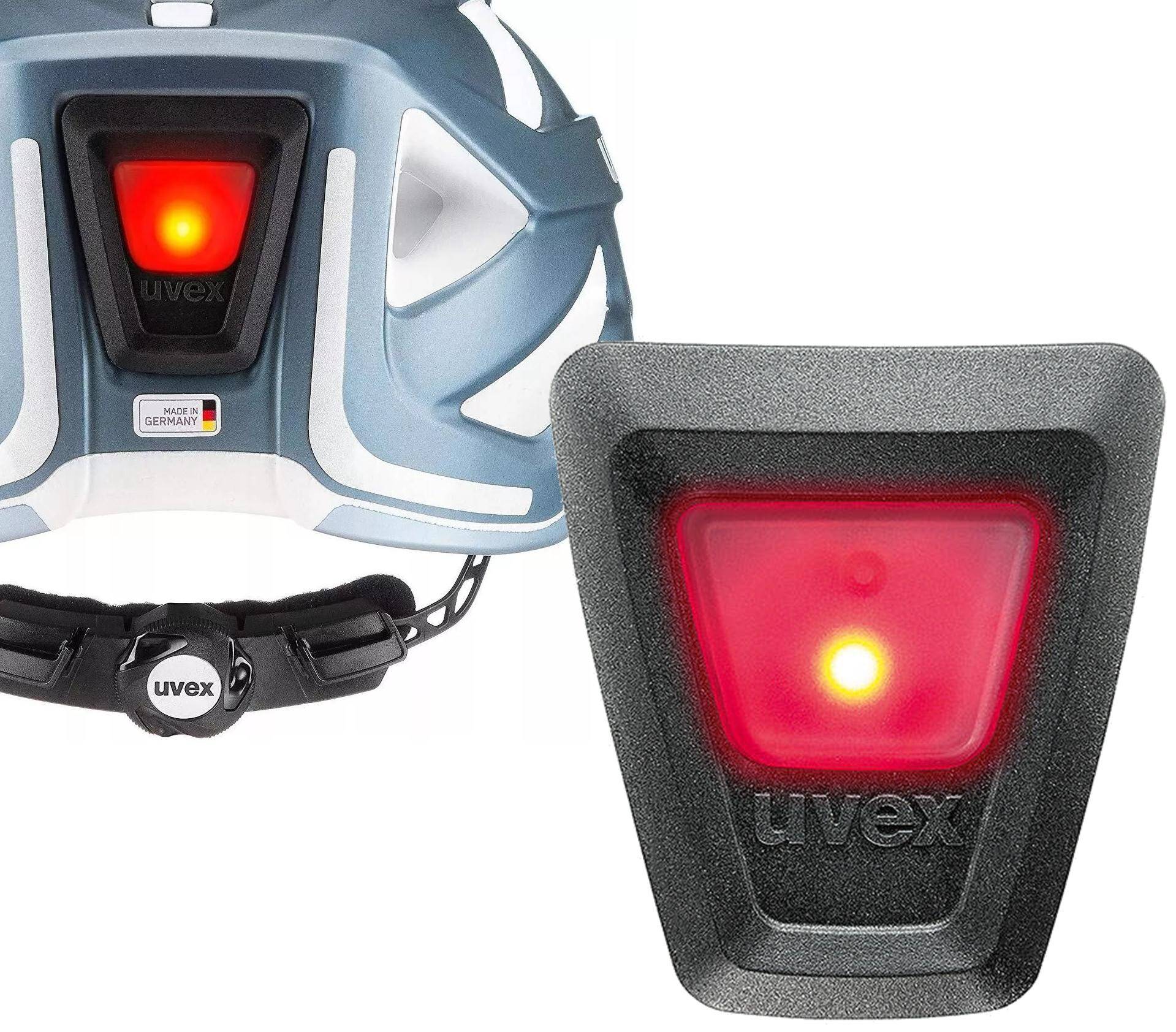 Lampka na kask Uvex PLUG-IN LED rowerowa