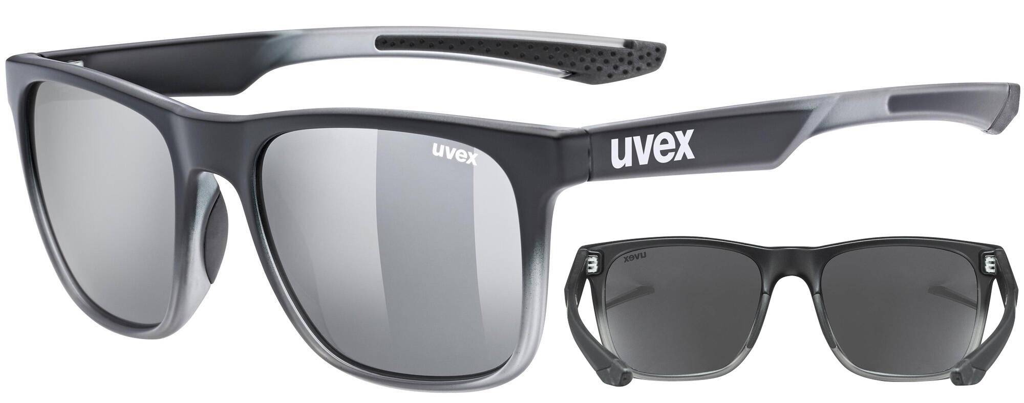 Okulary Uvex LGL 42 czarny trans