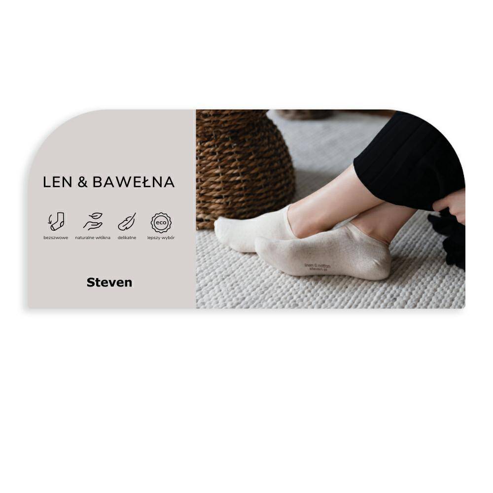 NAKLEJKA DUŻA LEN-BAWEŁNA PL
