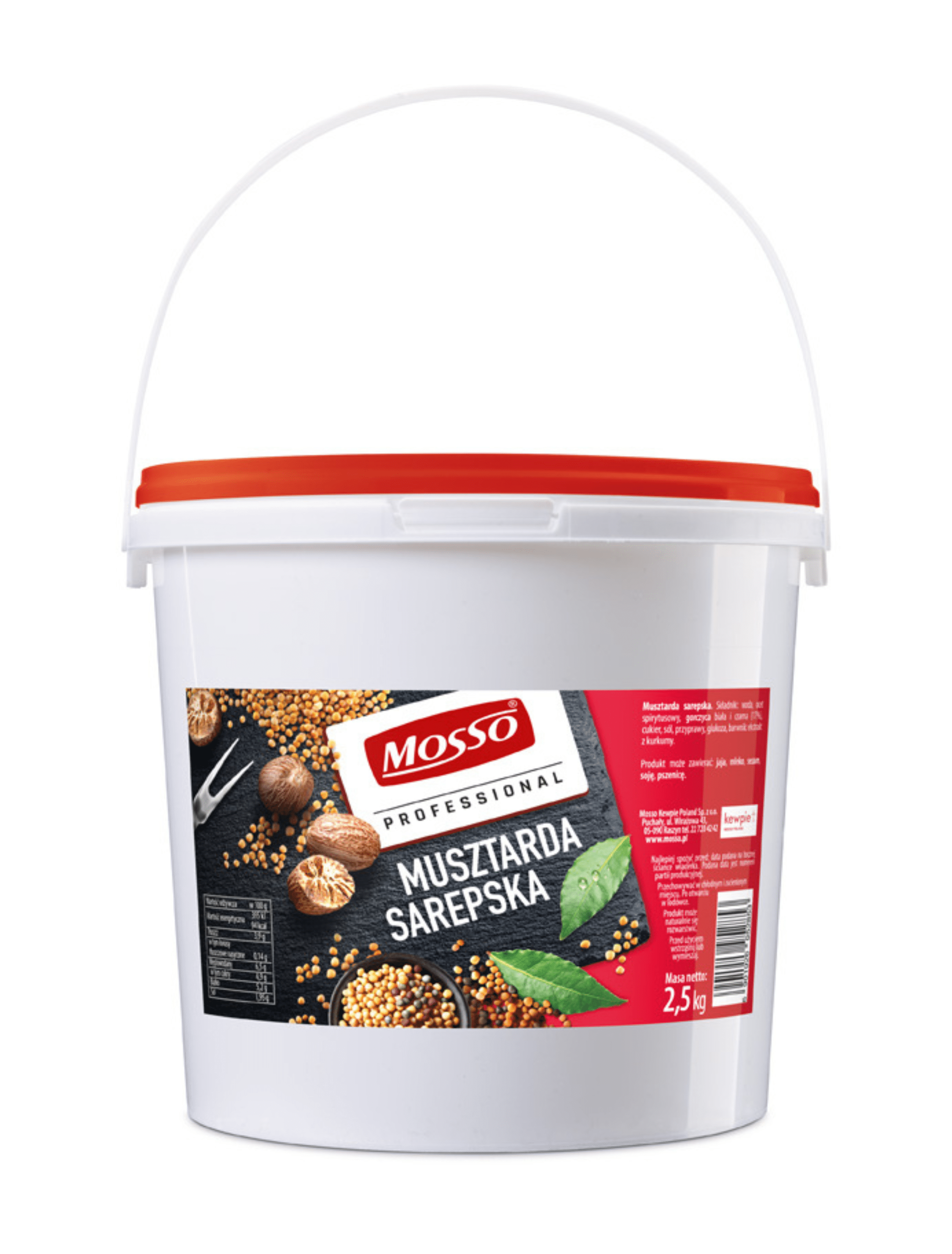 Mosso Musztarda Sarepska 2,5kg