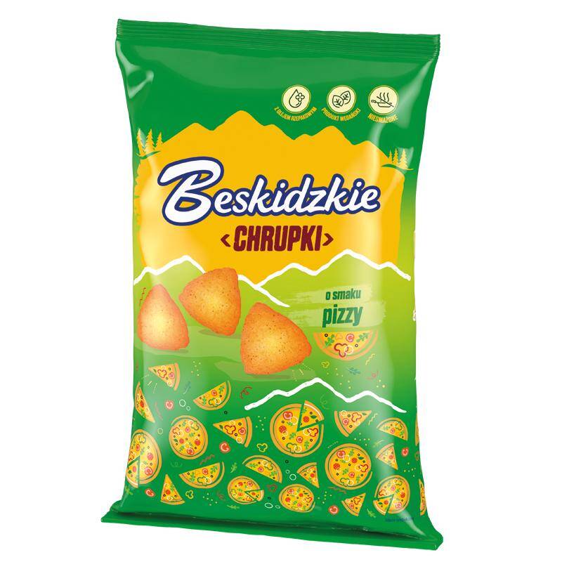 Beskidzkie Chrupki o smaku Pizzy 85g