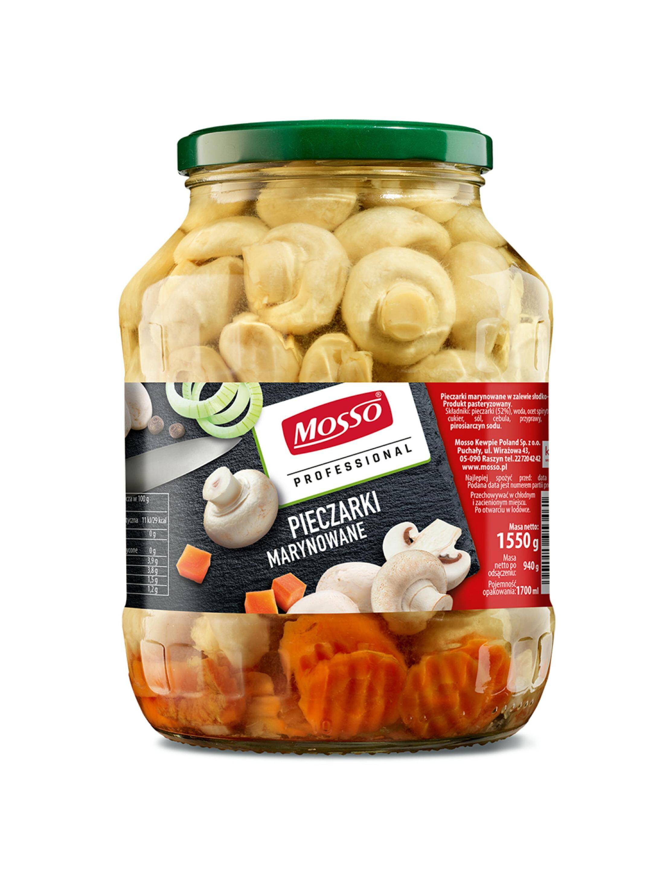 Mosso Pieczarka Konserwowa 1,7L
