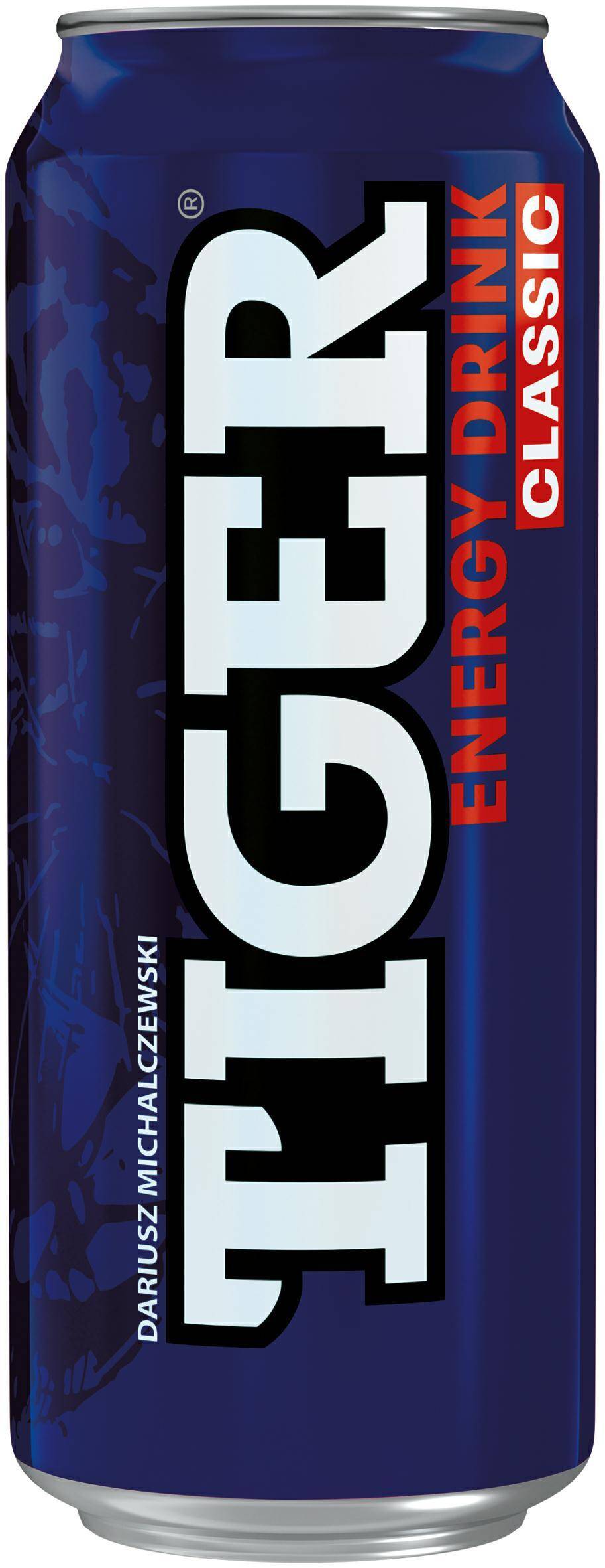 Tiger Napój Energetyczny Klasyczny 500ml - Zestaw 12 sztuk