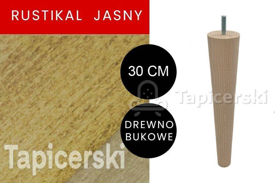 Noga Marchewka |H-30 cm|Rustikal Jasny-gr.55mm