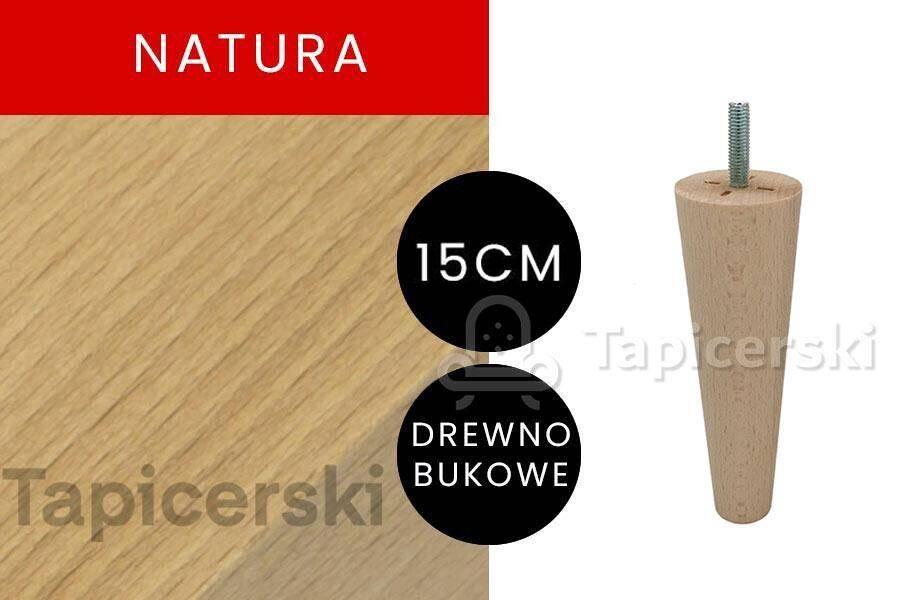 Noga Marchewka|H-15cm|Natura