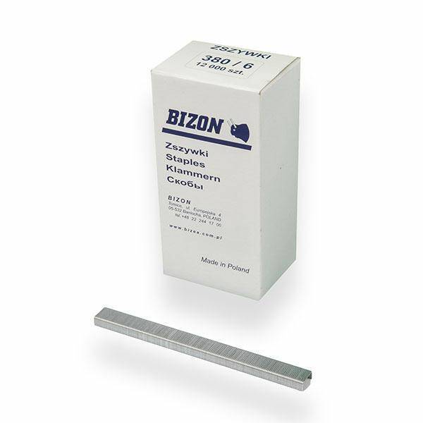 Zszywki BIZON 380/6 [ 12 000 sztuk ]