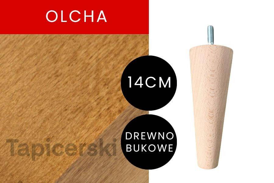 Noga Marchewka|H-14 cm|Olcha