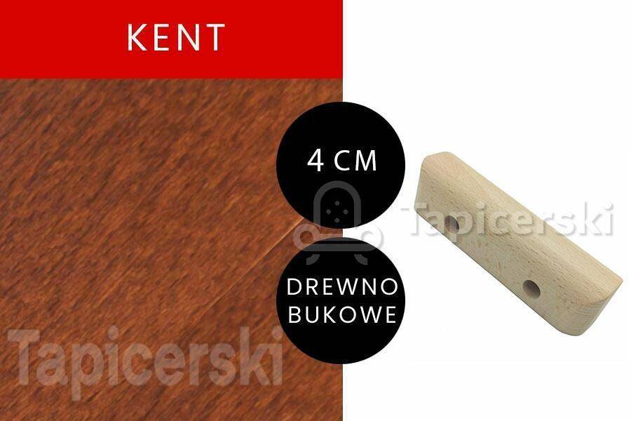 Nóżka Drewniana |H-4 cm L-14 cm|Kent