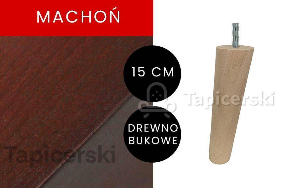 Noga Marchewka Skośna|H-15 cm|Machoń