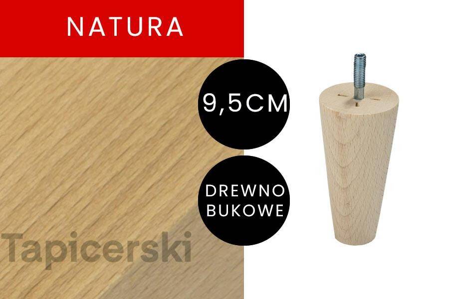 Noga Marchewka|H-9,5 cm|Natura