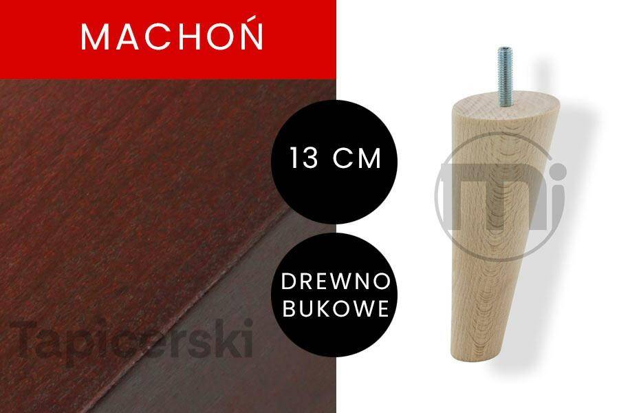 Noga Marchewka Skośna|H-13 cm|Machoń