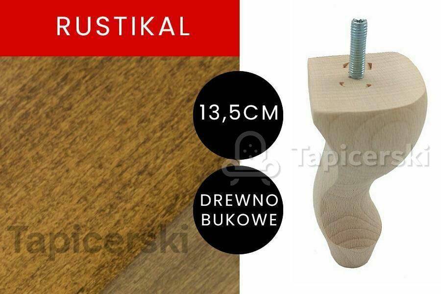 Noga Ludwik|H-13,5 cm|Rustikal