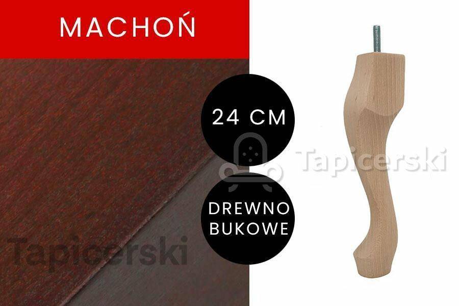 Noga Ludwik|H-24cm|Machoń