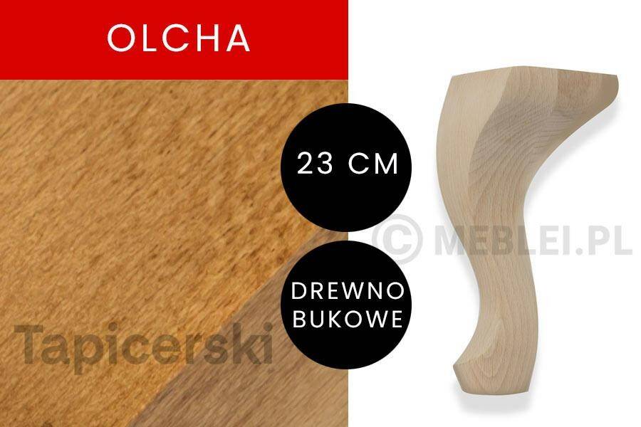 Noga Ludwik|H-23cm|Olcha