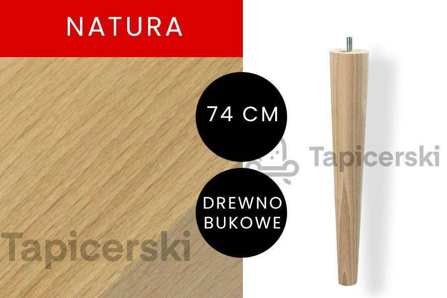 Noga Marchewka |H-74 cm|Natura