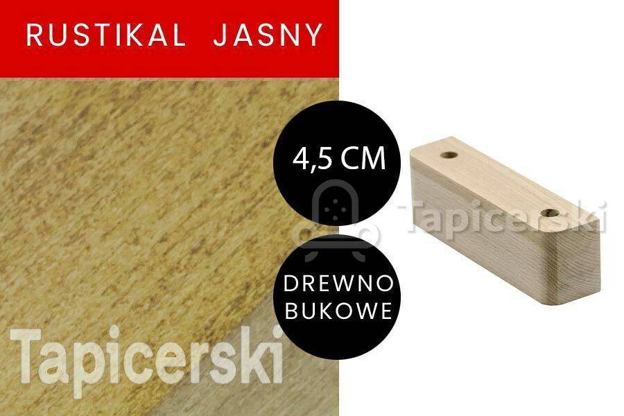 Nóżka Drewniana | H-4,5 cm | Rustikal J