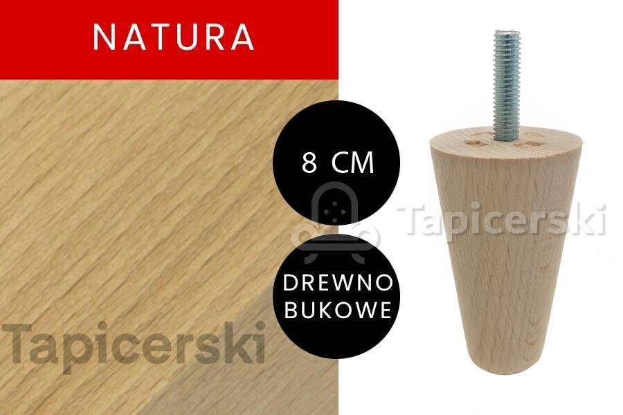 Noga Marchewka |H-8 cm|Natura