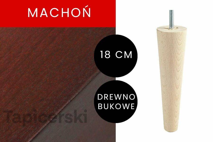 Noga Marchewka |H-18 cm|Machoń