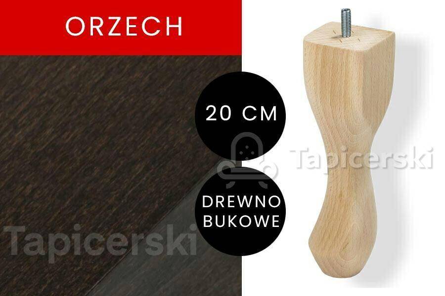 Noga Ozga |H-20 cm|Orzech