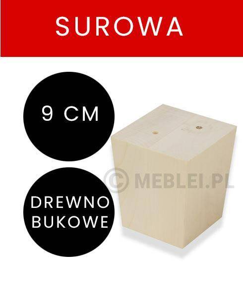 Noga Teksas |H-10 cm|Surowa