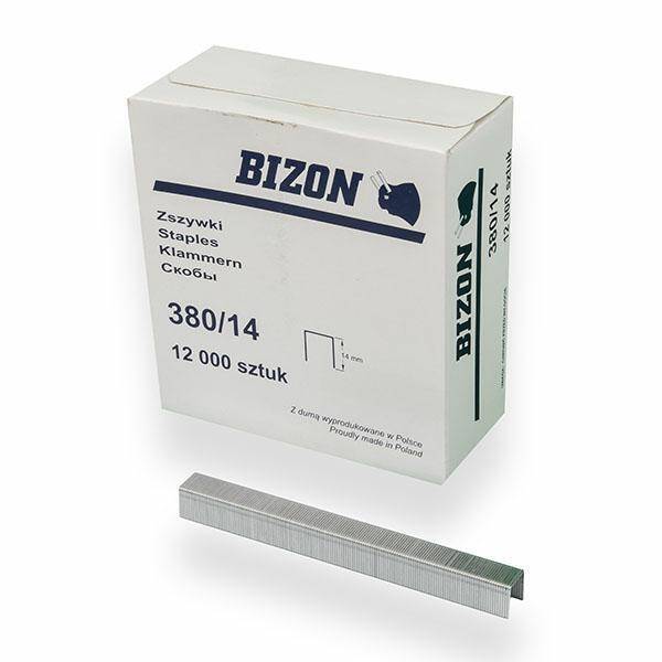 Zszywki BIZON 380/14 op. [ 12 000 sztuk ]