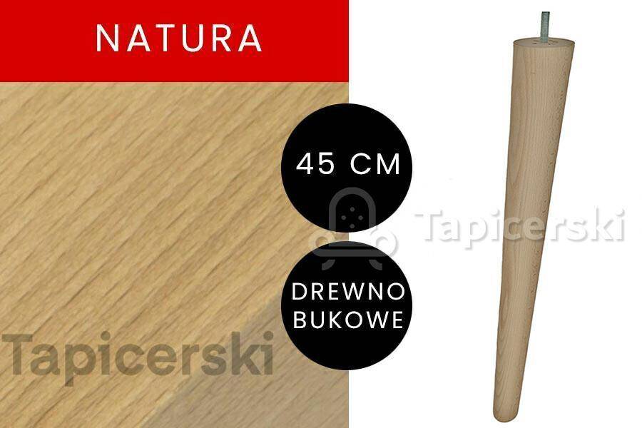 Noga Marchewka Skośna|H-45 cm|Natura