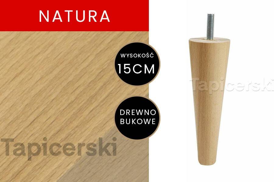 Noga Marchewka|H-15cm|Natura