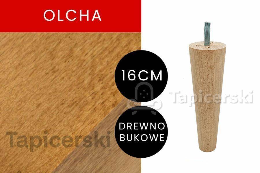 Noga Marchewka |H-16 cm|Olcha
