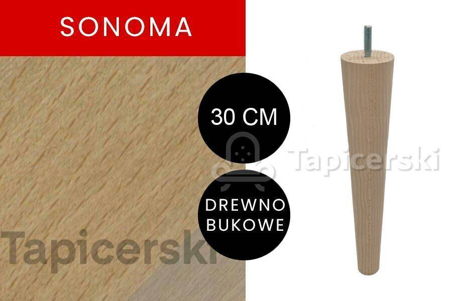 Noga Marchewka |H-30 cm|Sonoma-gr.55mm