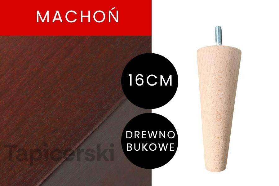 Noga Marchewka |H-16 cm|Machoń