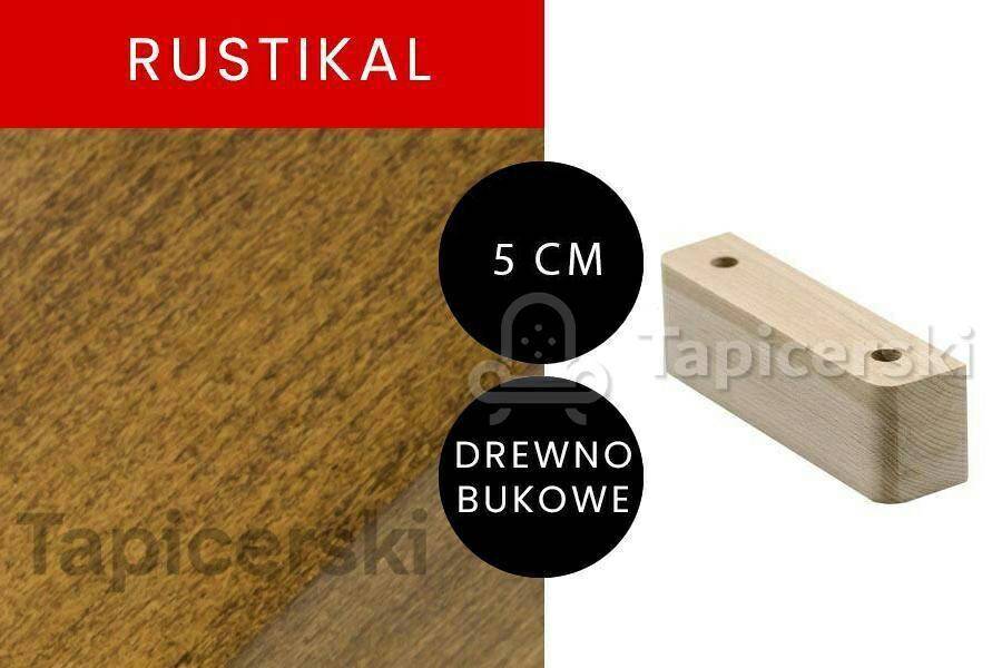 Nóżka Drewniana |H-5 cm|L-14cm Rustikal