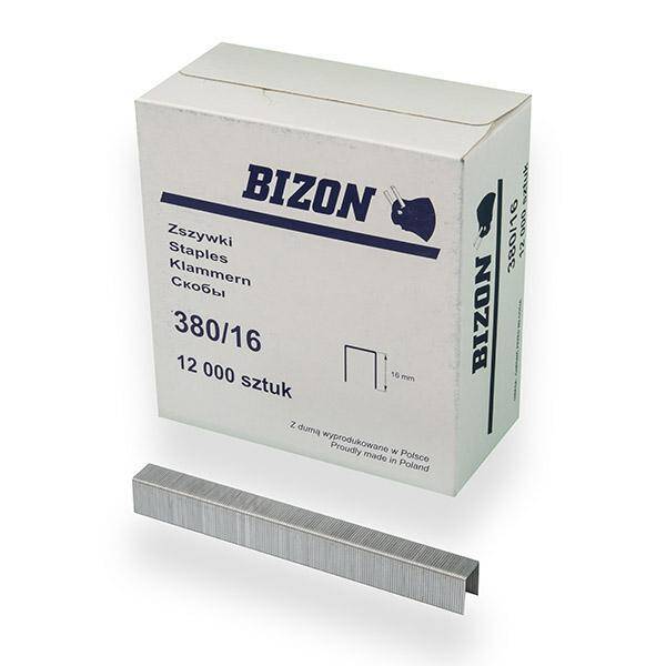 Zszywki Bizon 380/16 [12 000 sztuk]