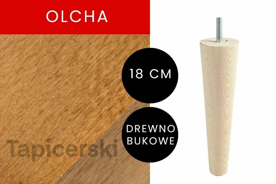 Noga Marchewka |H-18 cm|Olcha