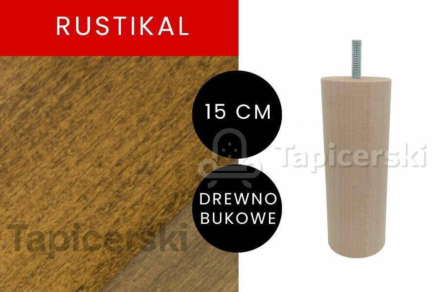 Noga  Wałek | H-15 cm|Rustikal