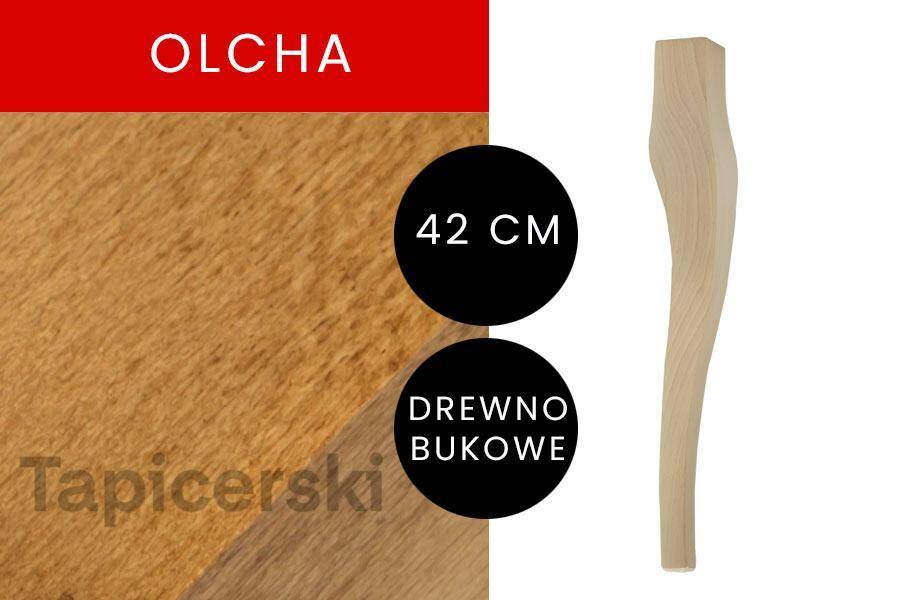 Noga Ludwik 3|H-42 cm|Olcha