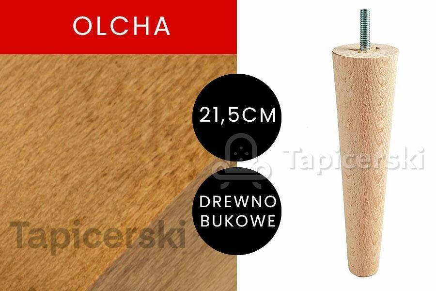 Noga Marchewka |H-21,5 cm|Olcha