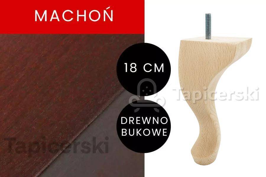 Noga Ludwik|H-18cm|Machoń
