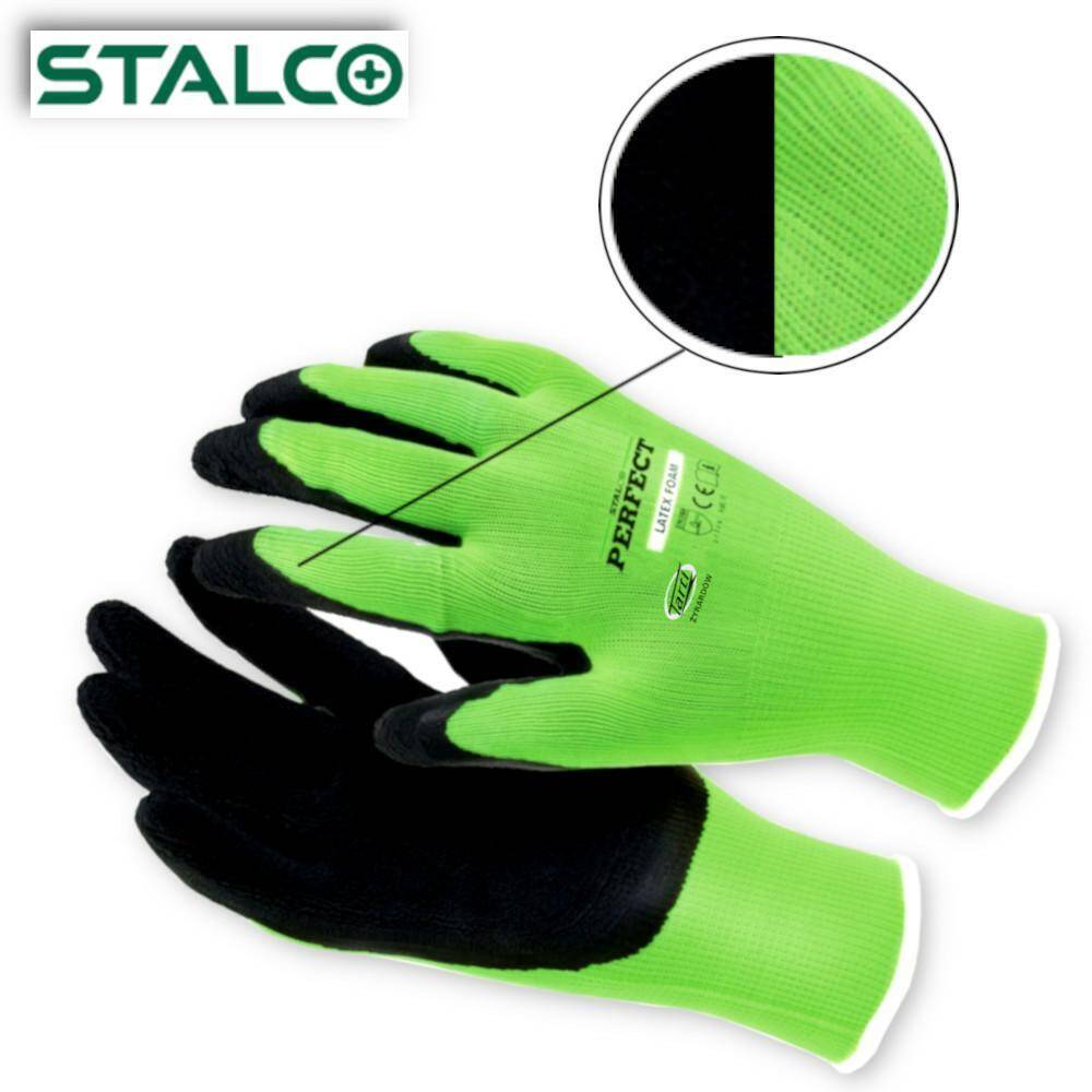 STALCO s-76311 RĘKAWICE R.8 LATEX FOAM