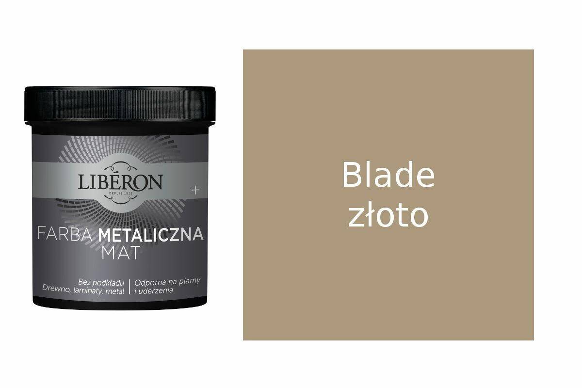 LIBERON Farba metaliczna 0,5l Blade złoto