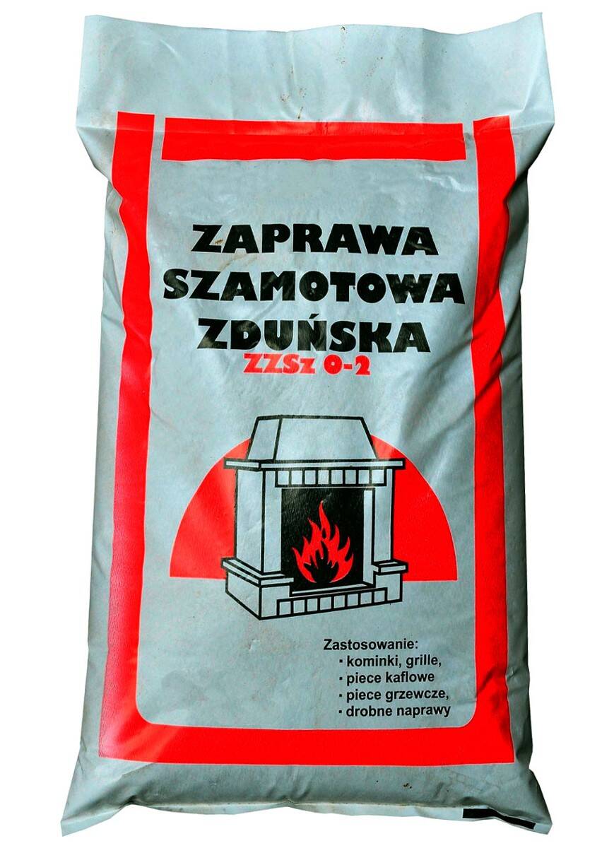 Zaprawa szamotowa zduńska 10kg