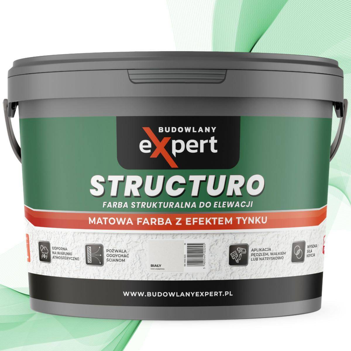 BE STRUCTURO 9l farba strukturalna do