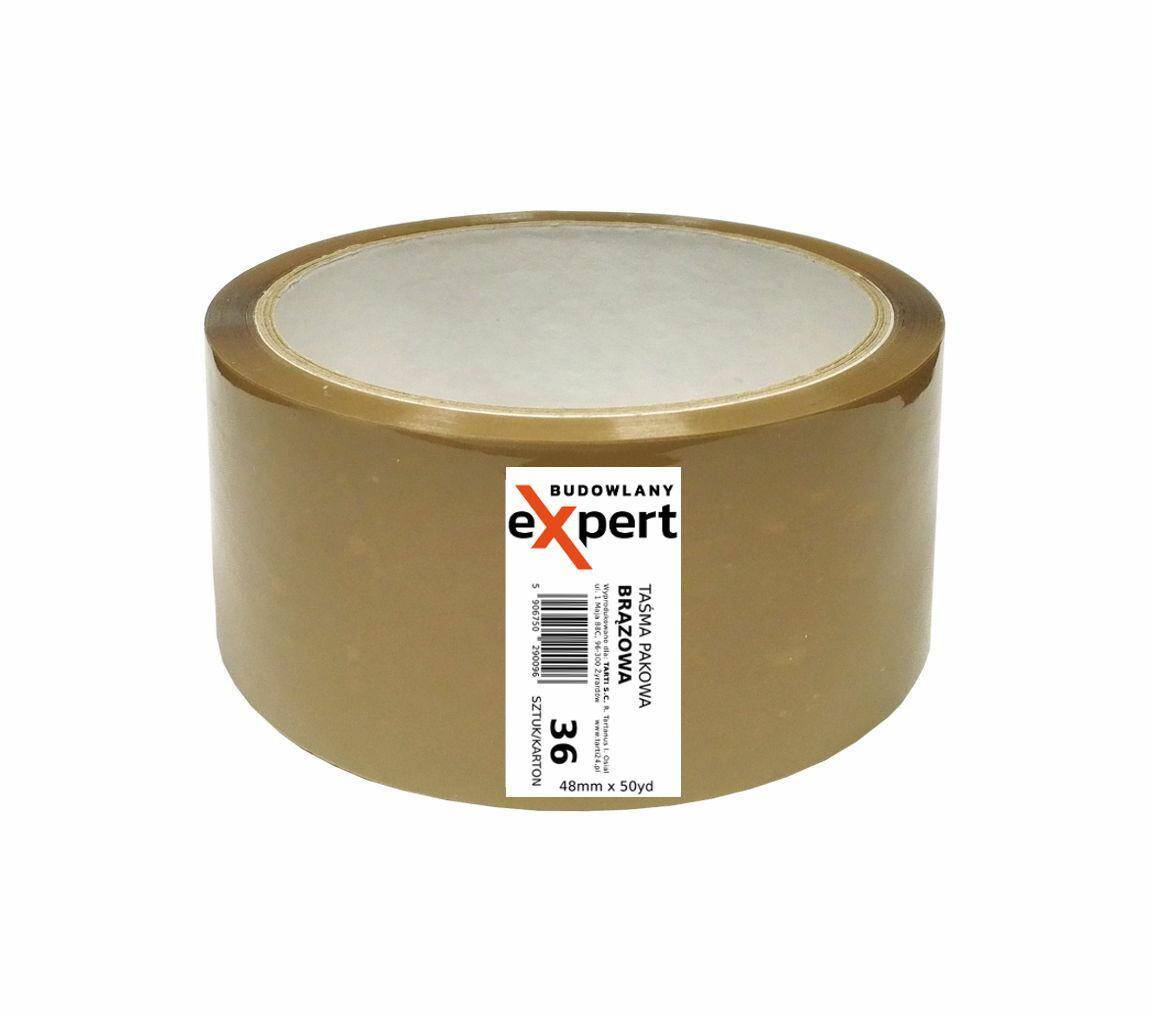 BE Taśma pakowa BRĄZOWA 48mm 50yd