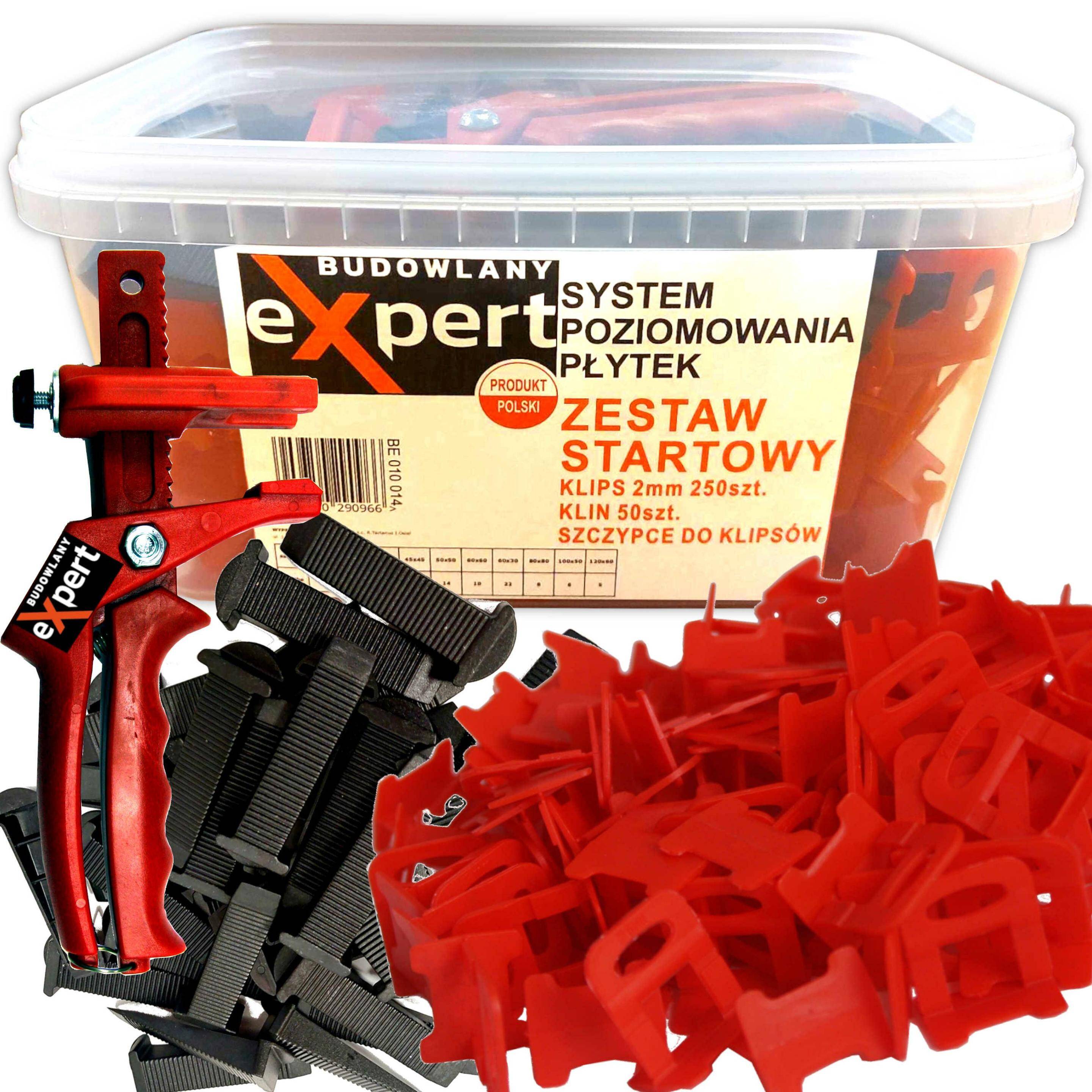 BE klips ZESTAW STARTOWY 2,0mm BUDOWLANY
